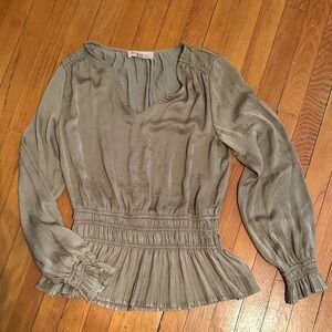 Philosophy Sage Green Blouse